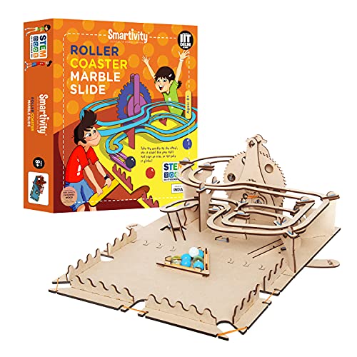 Image of Smartivity Roller Coaster Marble Slide STEM Toys & Smartivity Globe Trotters Augmented Reality STEM Toy for Kids 8 to 14 & Smartivity STEMWheels Modz Off-Roader STEM Educational Toys for Kids 6 to 14