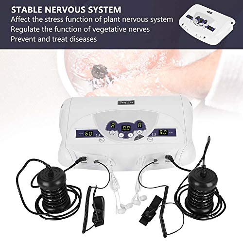 Double Foot SPA Apparaat, Ionische Detox Voetbad Machine Negatieve Ionen Waterstof Molecuul Footbath Spa Detox… - Afbeelding 5