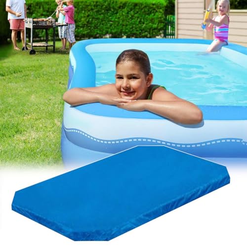 Bâche de piscine extérieure rectangulaire imperméable et pliable - 3