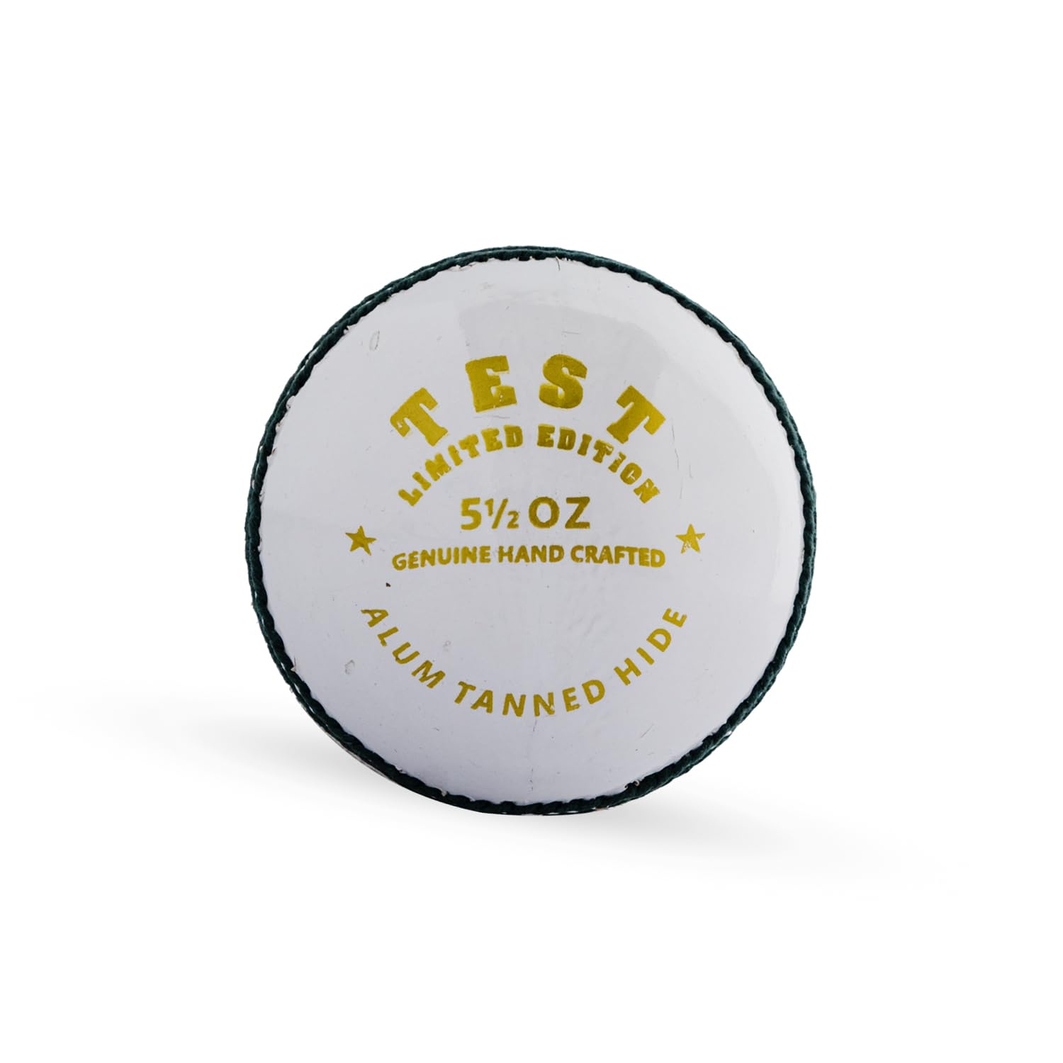 Test Cricket Ball Leather Grade 1 Portuguese Cork Core Hand Stitched 4 Layer Centre Waterproof Durable Match Ball 40+ Overs Long Lasting Professional Cricket Ball for Practice (1, White)-image-43