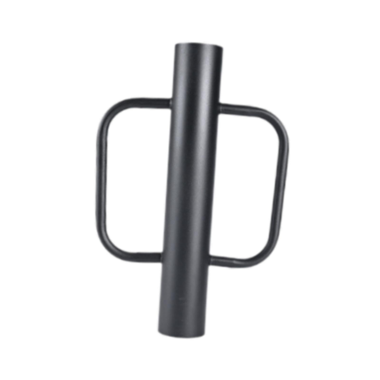 Machacador de Martillo para Poste Valla Estructura Robusta Empuñadura Ergonómica Portable Adecuado para Cerramientos Labores de Paisajismo, Negro, Individual