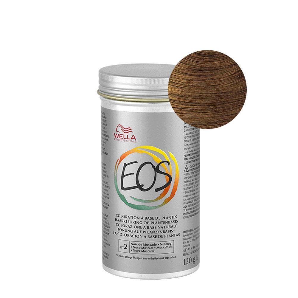 Wella EOS Plant II Nutmeg 2 x 120g Vegetable Based