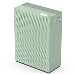 COWAY Air Purifier for Home Bedroom, ECARF Quiet Mark Certified, 20 dB Sleep Mode, easy pull-out washable pre-filter for less mess, for allergy, smoke, pollen, pet, air purifiers, Airmega 150, Green