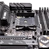Prend en charge jusqu'à 128 Go de mémoire DDR4 avec des capacités d'overclocking, offrant une vitesse et une efficacité améliorées for les applications exigeantes.