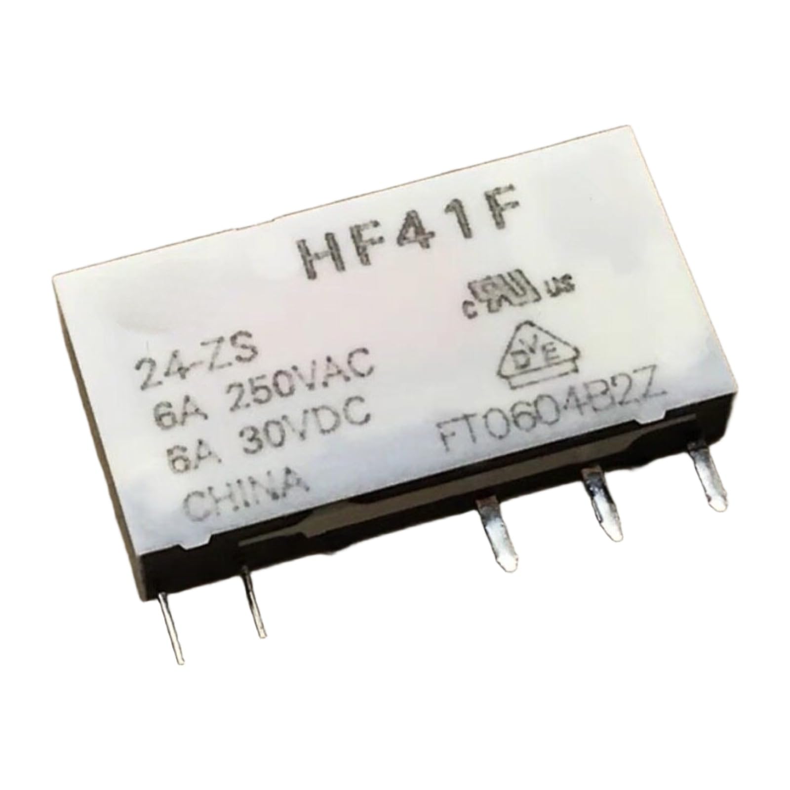 Relais HF41F 24V 6A avec commutation stable à 5 broches - 6