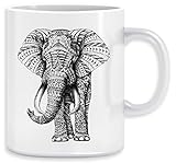 350ml très orné l\'éléphant Tasse Ceramic Mug Cup
