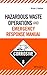 Hazardous Waste Operations and Emergency Response Manual