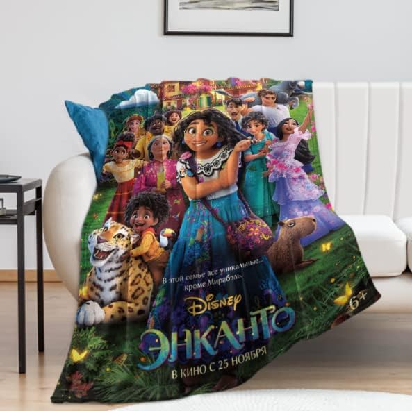 Miniatura 2 de Manta de aire acondicionado de película de fantasía de dibujos animados manta de franela cálida y acogedora para sofá cama sofá automóvil regalos de