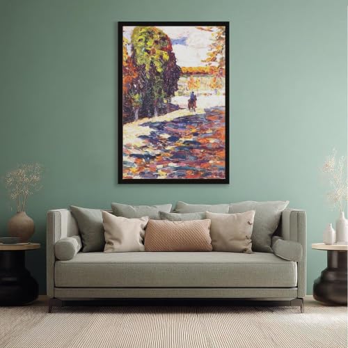 Poster Parc de Saint Nuage Kandinsky impression toile 61x91cm - 5