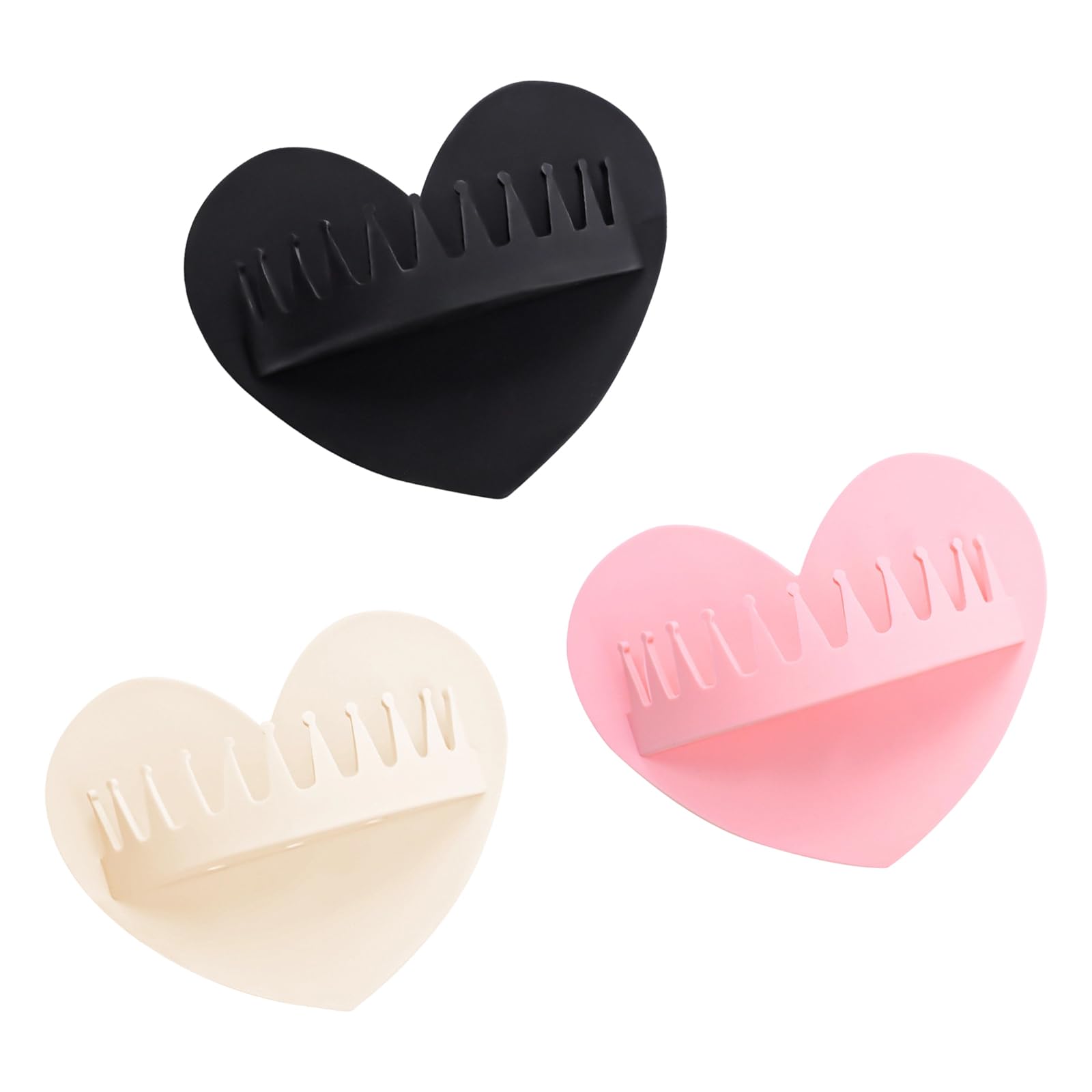 Bathroom Hair Craft of Flexible Silicone Stick Firmly on Wall or Tub Collects Loose Hair During Shower Catcher for Shower