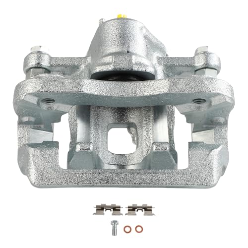 Image of 19-B3457 Rear Left Disc Brake Caliper Assembly w /Bracket
