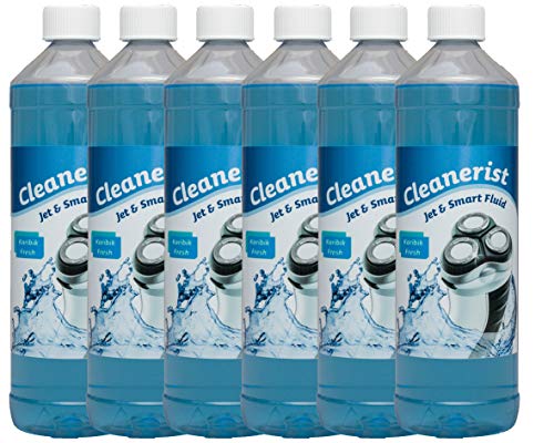 Cleanerist | 6x 1L Scherkopfreiniger Nachfüllflüssigkeit für Philips Quick Clean Kartuschen (z.B. Series 3/5/7/9000) – Ersatz zum Nachfüllen von 60 Reinigungskartuschen (CC13/CC16) für Station