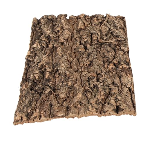 JOINPAYA Reptile Tree Bark Decoration for Terrarium Natural Climbing Bark for Snakes Lizards and Turtles Easy to Clean Habitat Background User Friendly Design for Beginners