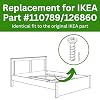 Spare Hardware Parts Bed Frame Screw (Replacement for IKEA Part #110789/126860) (Pack of 20)
