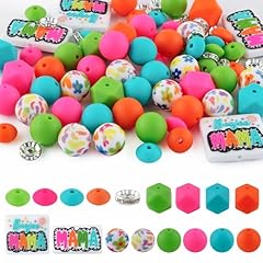 Pink Green Orange Turquoise