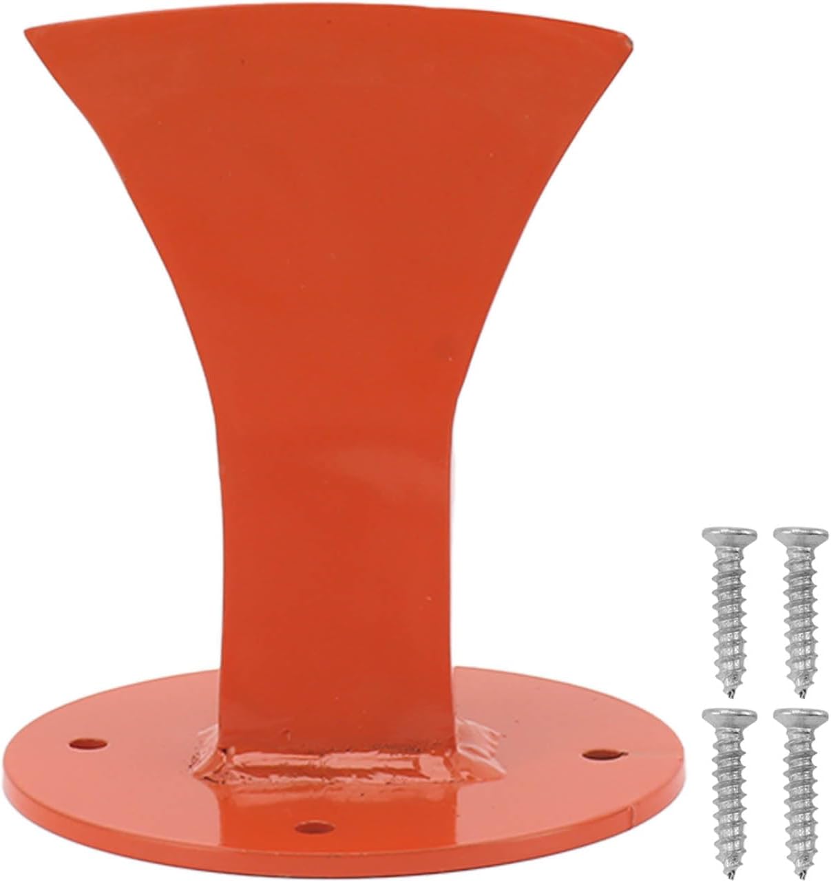 Goshyda Manual Firewood Kindling Splitter Durable Log Splitter for Indoor Outdoor Forged Steel Orange