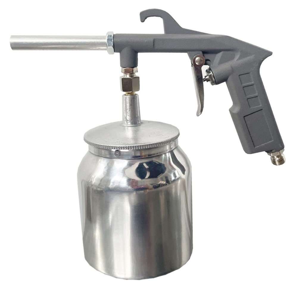 Jnchdghwa As Shown Portable 0.4Bar Sandblasting Tool 750Ml Pneumatic Handheld Sandblaster For Diy Home Use