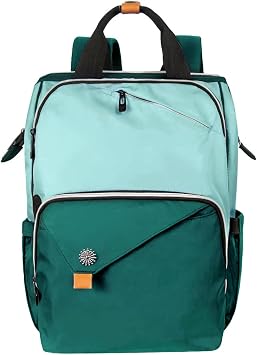 Hap Tim Laptop Backpack 15.6/14/13.3 Inch Laptop Bag Travel Backpack for Women/Men Waterproof School Computer Bag Large Capacity Bookbag for College/Travel/Business 7651EU, Green