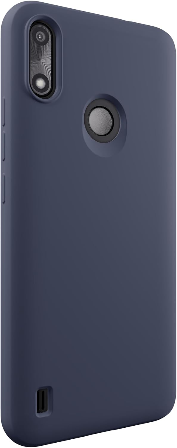 Gabb Phone 4 Phone Case – Slim Silicone, Shockproof Drop Protection, Anti-Scratch Microfiber Lining, Durable Hard Shell - Slate Blue image 2