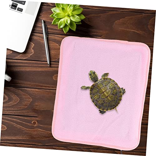 Alfombrilla térmica para reptiles y tortugas color rosa miniatura 5