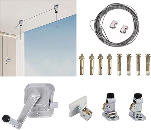 NAILONG Poulie de Suspension rétractable réglable et Robuste pour paniers de Jar