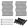 P500RSIBNK-3 Grill Replacement Part Kit for Napoleon Prestige 500 & Pro 500 Gas Grill Parts, Grill Grates & Heat Plate and Burner for Napoleon Built-in Prestige 500, Replace for Napoleon BIP500RBNSS-3