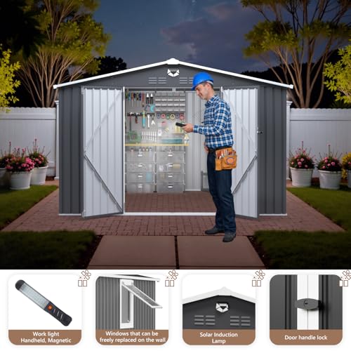 Metal Storage Shed for Backyard
