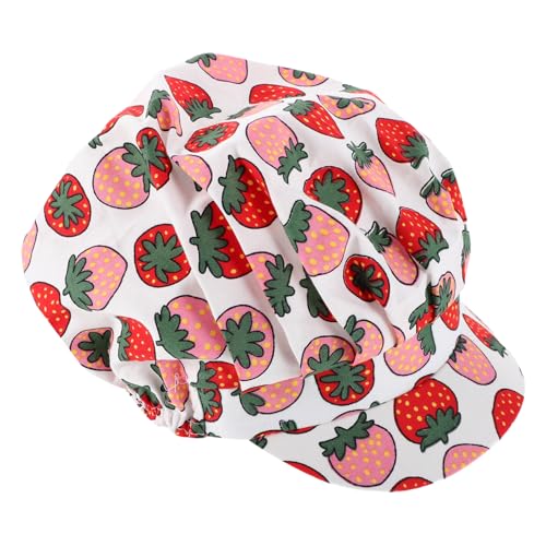 Veemoon Sombrero De Algodón Gorros De Enfermera para Mujer Gorra De Cocinero Gorro De Cocina Transpirable Sombrero De Trabajo Sombrero De De Limpieza Algodón