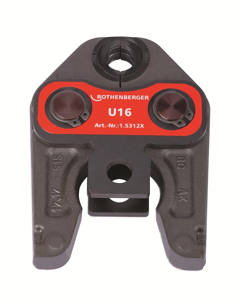 ROTHENBERGER Pressbacke Standard U16 | 015312X | Pressbacke, Presszange, Pressbacke für Pressfittinge