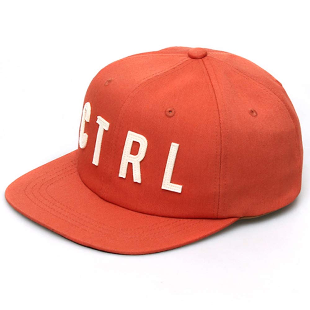 UNDERCONTROLFlat Brim Strapback Adjustable Trucker Cap Snapback for Unisex Hat Bold Ctrl Soft