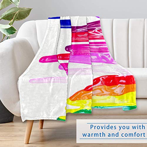 Couverture douce et chaude lit canapé camping 150x100 - 7