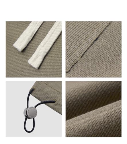 Men's Pants American Retro Spring Summer Workwear Drawstring Cuffed Sport Casual Commute Trouser2