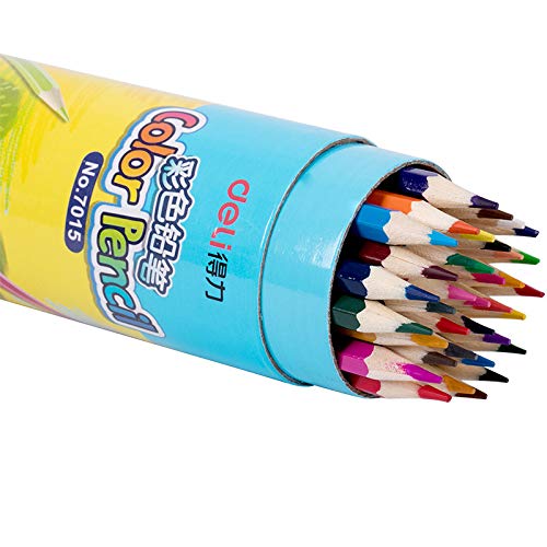 Crayon de couleur et matériel de dessin étudiant avec couteau stylo de précision