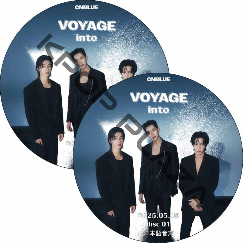 Amazon.co.jp: CNBLUE DVD 2025 CNBLUE LIVE - VOYAGE into X IN