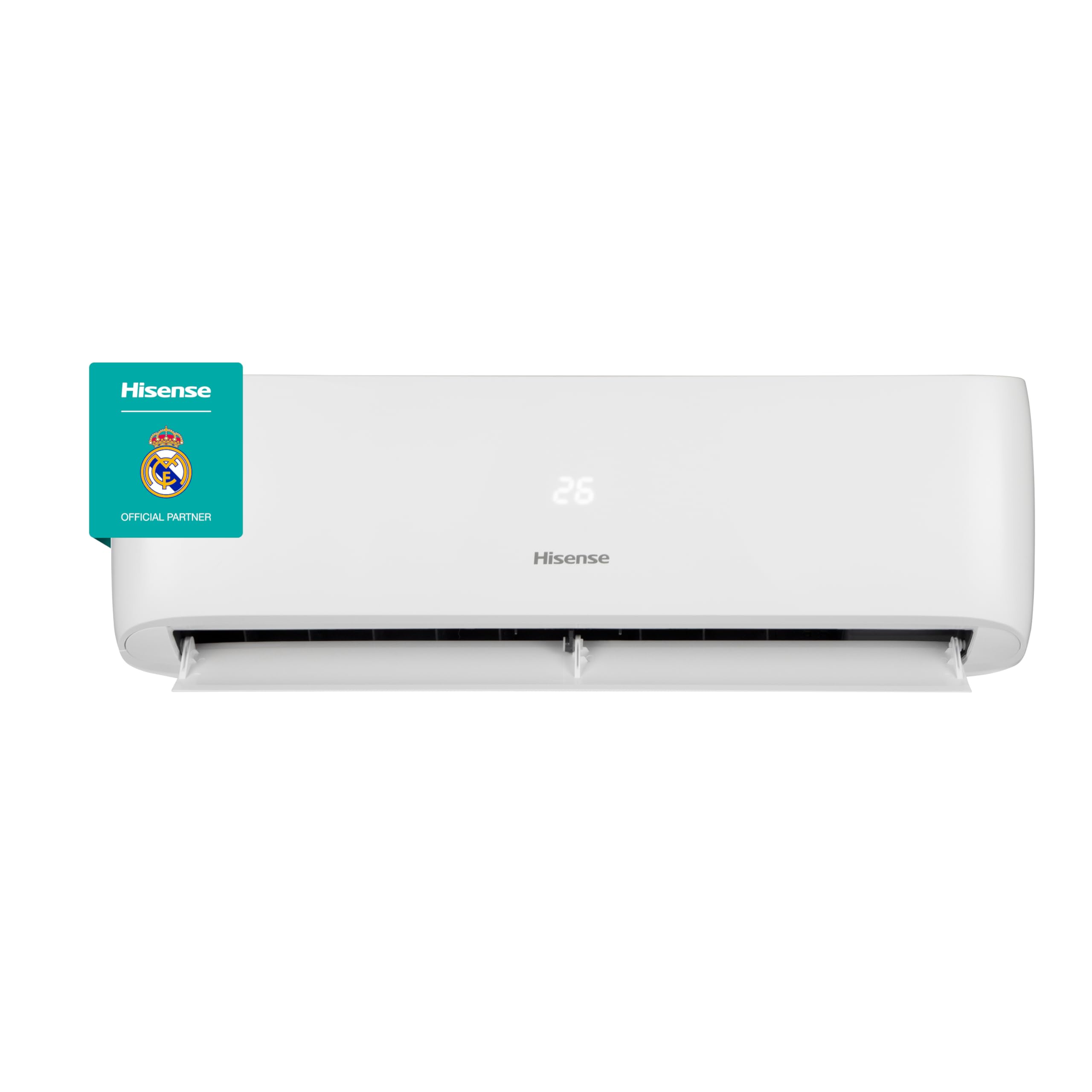 Hisense AS-18TF4RBTCA00 1.5 Ton Split Air Conditioner with Inverter Compressor, 3 Speeds with Auto Restart Function, White, 1 Year Warranty