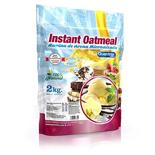 Quamtrax Nutrition Avena Instantánea, Sabor Vainilla - 2000 gr