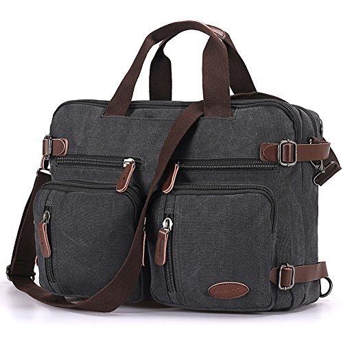 Briefcase for 15.6 Inch Laptop convertible Backpack,Messenger bag Bookbag for College Men - Image 8