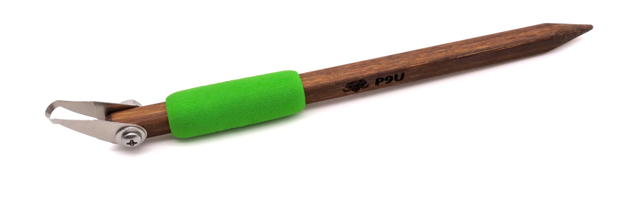 The Original DiamondCore Tools P9U Slim Reach U Tip 4 mm Carving Tool for Pottery, Clay Carving, Sgraffito and Ceramic Surface Design