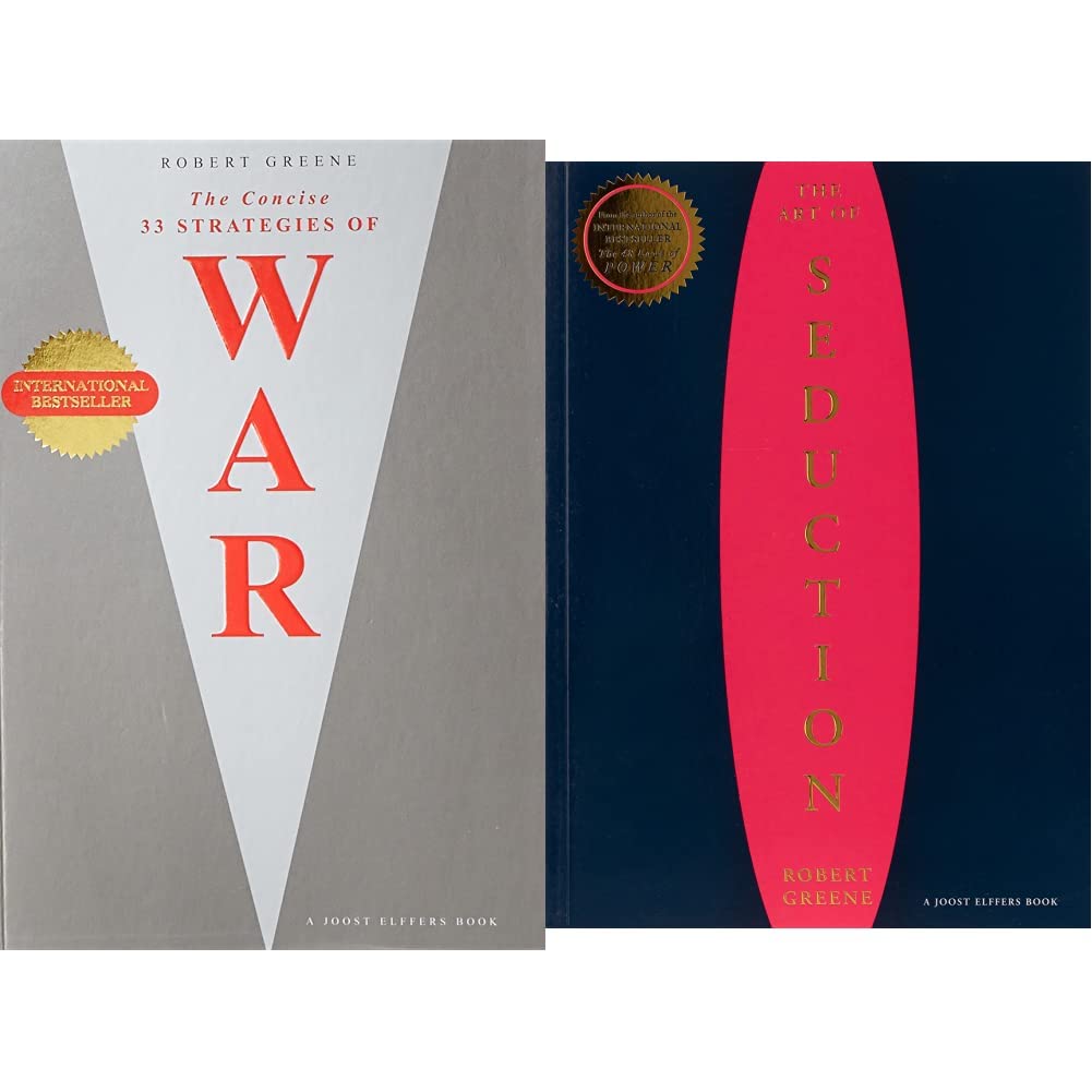 The Concise 33 Strategies of War (The Robert Greene Collection) + The Art Of Seduction (Set of 2 Books)