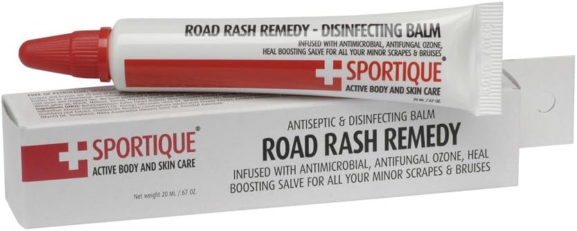 Cycle Road Rash disinfecting Cream Sportique graze healing cream