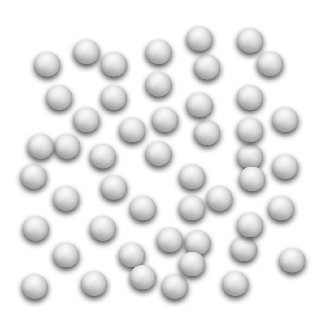 発泡スチロール トピアリボール 合計109個 木目込みボール パーツ
