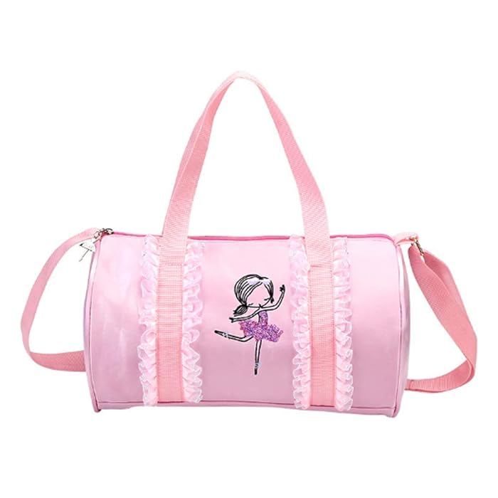 Buy Kids Ballerina Dance Bag for Girls, Duffel is The Perfect Size for