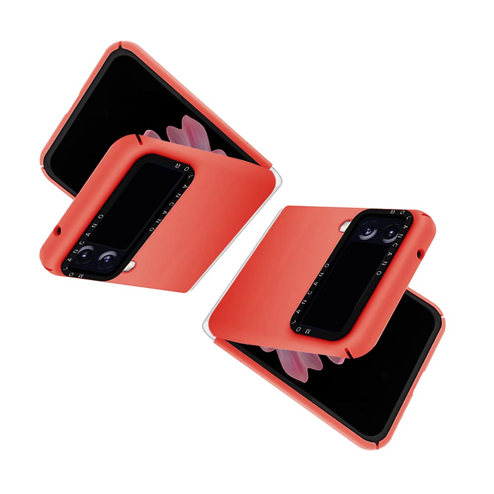 Amazon.com: MOLANCANO Samsung Galaxy Z Flip 3 Case, SF Coating, Thin Design  for Z Flip 3 Case Wireless Charging, TPU and PC Slim Full Body Protection  Cover Case for Samsung Galaxy Z