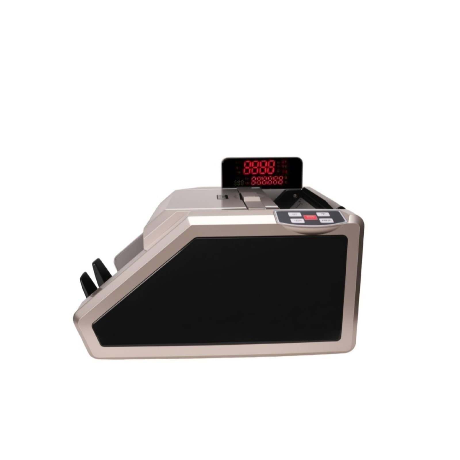 Contatore di banconote compatto Mix Value per oltre 130 valute, scanner LCD IR magnetico UV,Rilevamento preciso