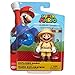 World of Nintendo Super Mario Explorer Mario 4” Articulated Figure with Blue Power Moon