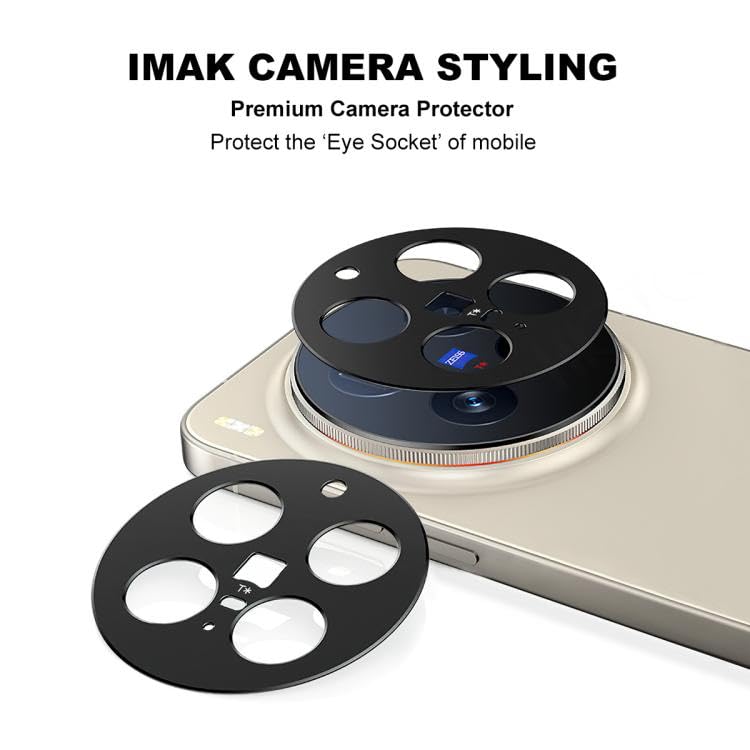 Image of 4youquality Back Camera Lens Protector Compatible with Vivo X300 5G (1 Pack), 9H Tempered Glass Camera Lens Guard, Anti Scratch Military Grade Protection, Ultra Clear HD Lens Film, Bubble Free Easy Install, Case Friendly