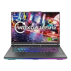 ASUS ROG Strix 16 G614JIR 16.0″ WUXGA 165Hz Gaming Laptop (Intel i9-14900HX, NVIDIA GeForce RTX 4070 Laptop GPU, 16GB RAM, 1TB PCIe SSD, Windows 11 Home)