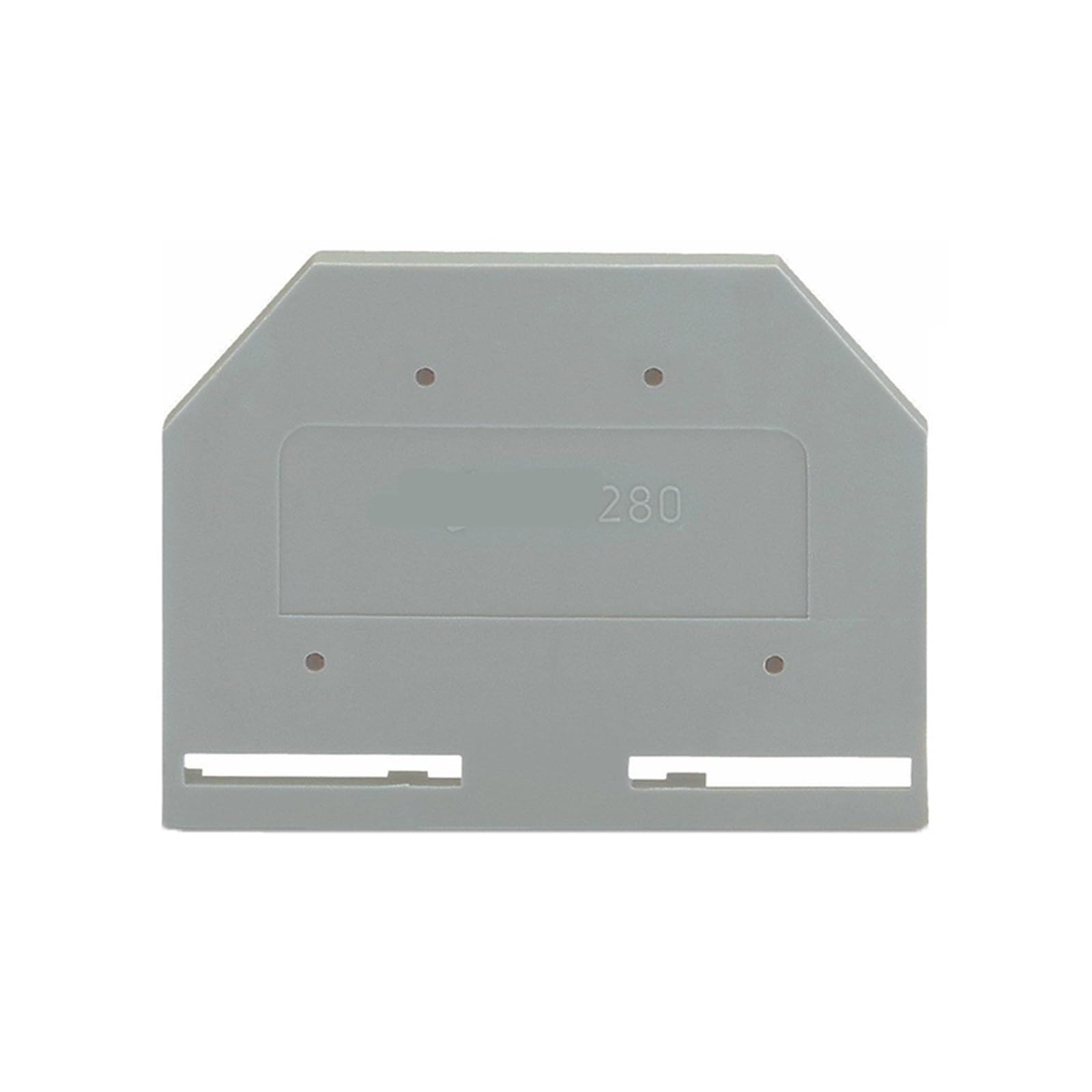 Placas finales para bloques de terminales 280-301 que evitan falsos contactos 2