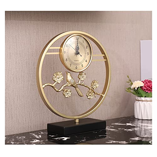 Reloj de escritorio de cobre estilo chino un regalo original para inauguración de casa nueva 7
