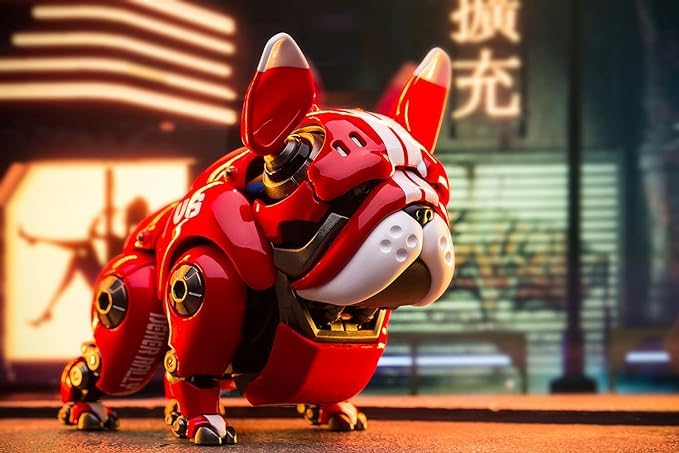 ブルドッグ('03米) Amazon | HWJ RAMBLER 機械獣 ブルドッグ （レッド）ロボット犬